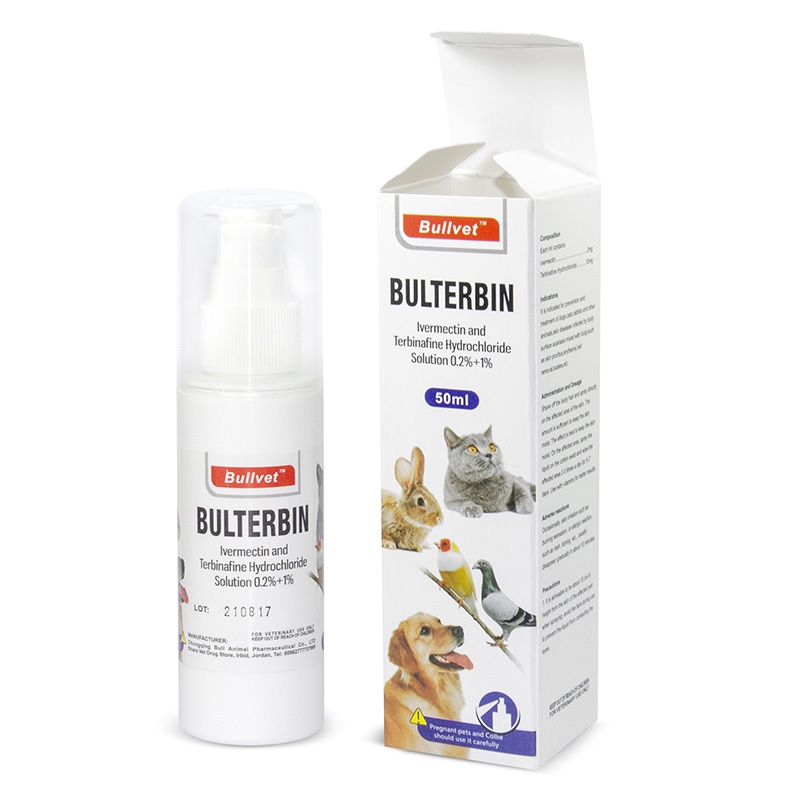 lvermectin and Terbinafine Hydrochloride Solution For Pet 0.2% + 1%