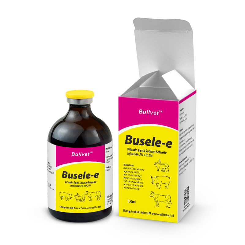 Vitamin E and Sodium Selenite Injection 3%+0.2%