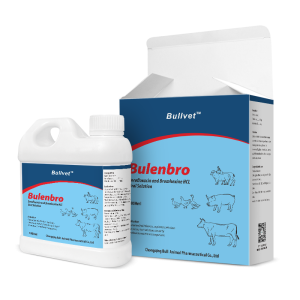 Enrofloxacin and Bromhexine Hydrochloride Oral Solution 20%+1.5%