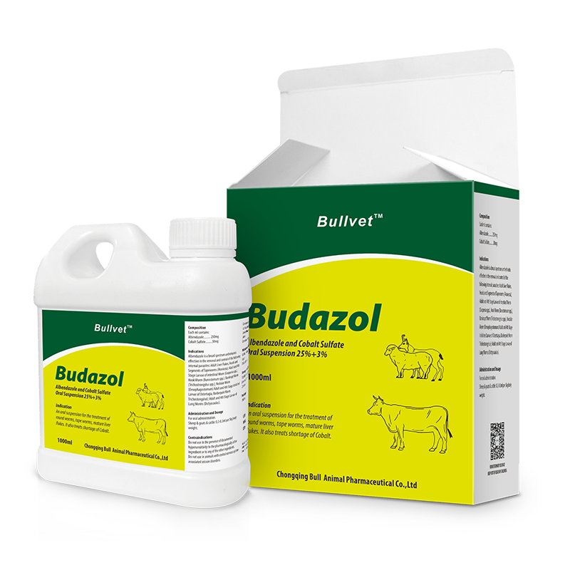 Albendazole and Cobalt Sulfate Oral Suspension 25% + 3%